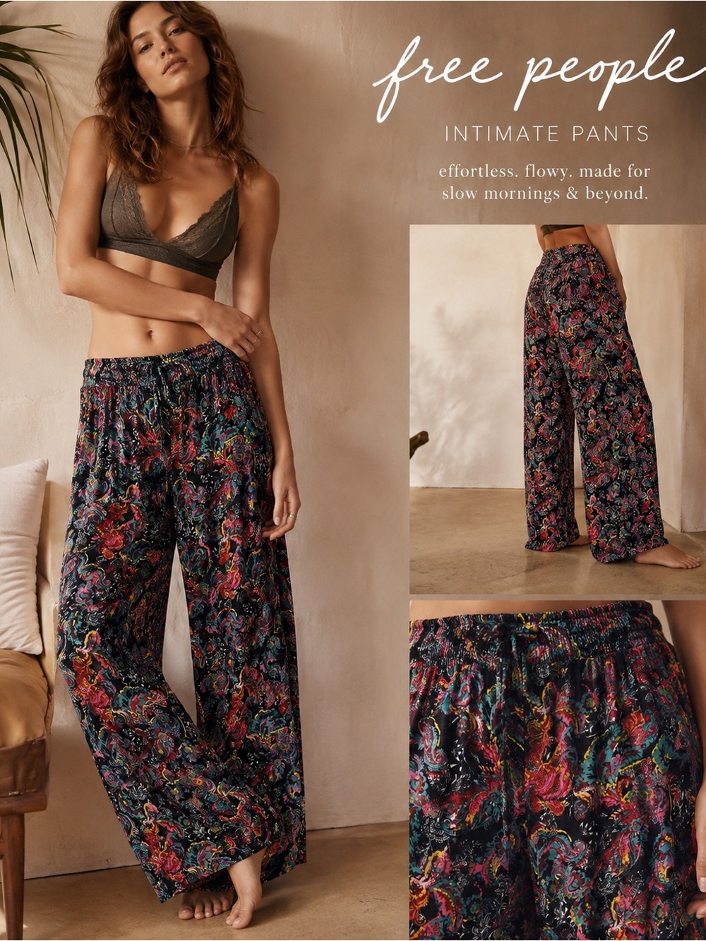 🍇 Free People Intimate Pajama Pants